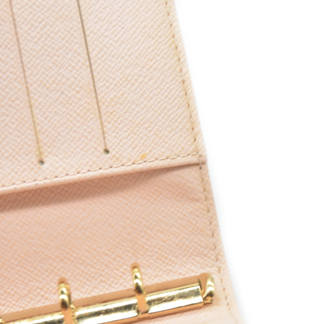 $505 Louis Vuitton Monogram Koala Small Ring Agenda Cover Rose Ballerine CA0075 2005 CONSIGNMENT