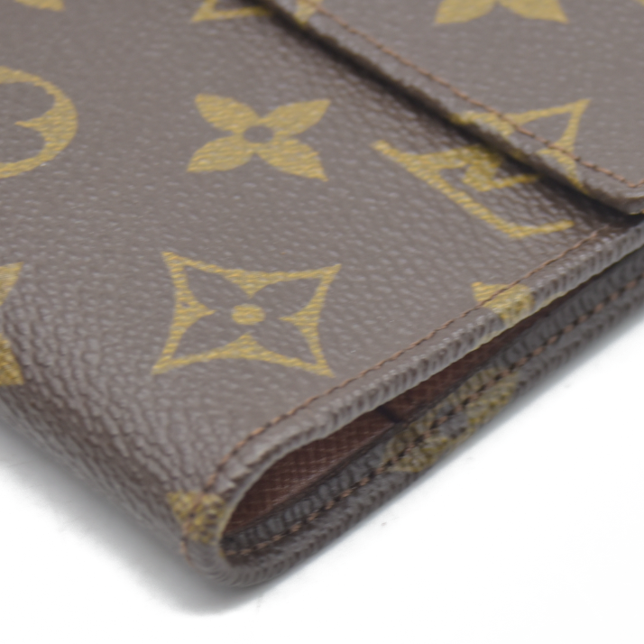$605 1986 Louis Vuitton Monogram Passport Organizer Clutch CONSIGNMENT 864AN