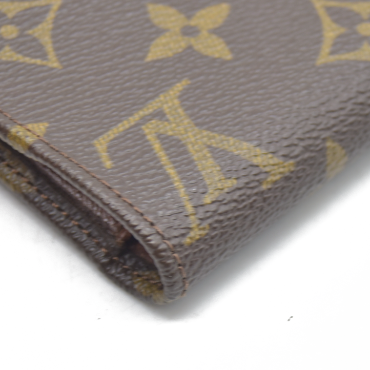 $605 1986 Louis Vuitton Monogram Passport Organizer Clutch CONSIGNMENT 864AN