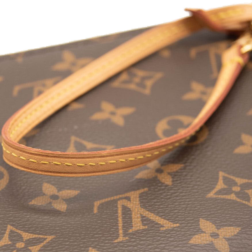 LOUIS VUITTON Monogram Neverfull MM GM Pochette Rose Ballerine