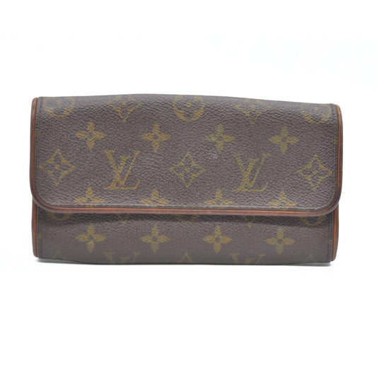 LOUIS VUITTON Monogram Pochette Twin PM