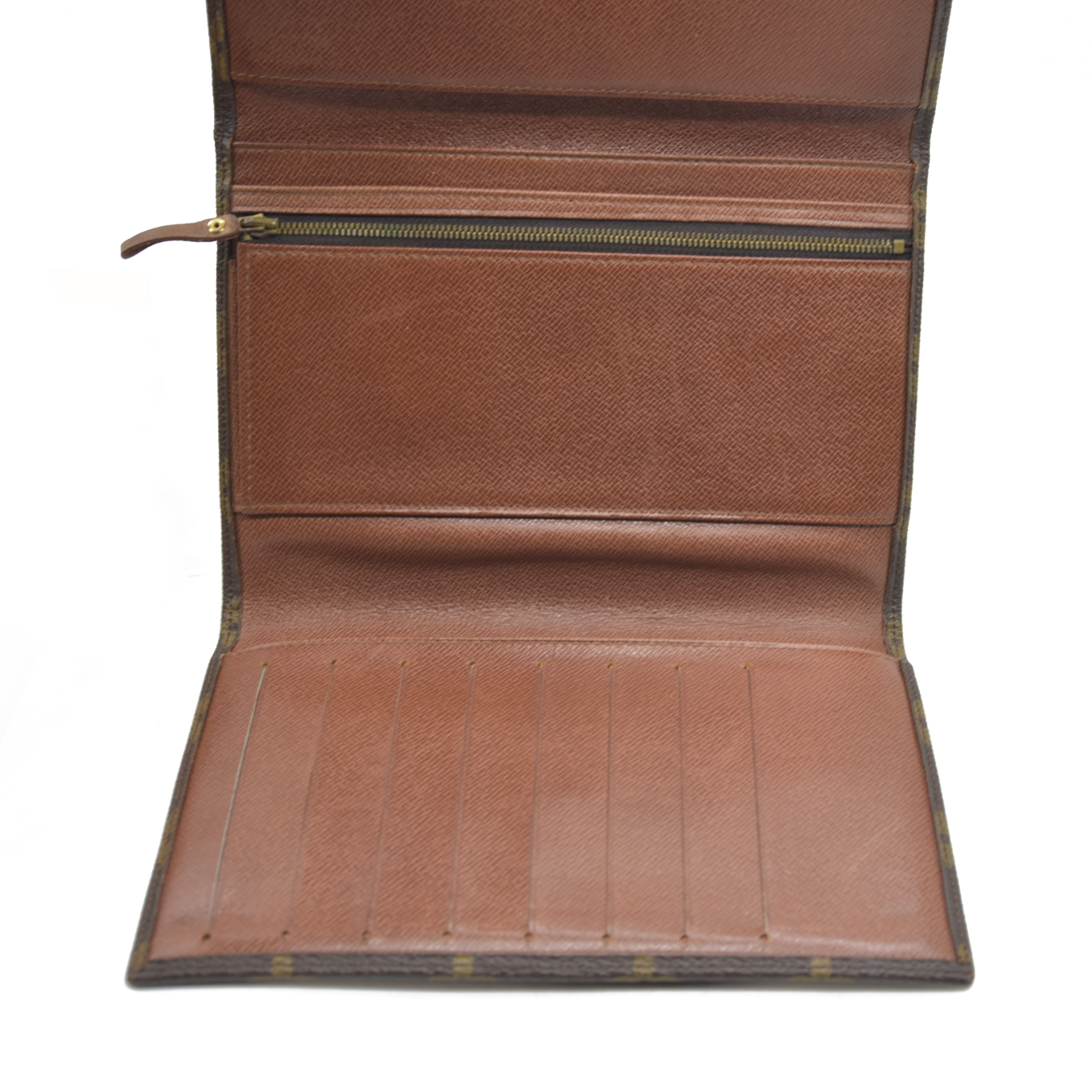 $605 1986 Louis Vuitton Monogram Passport Organizer Clutch CONSIGNMENT 864AN