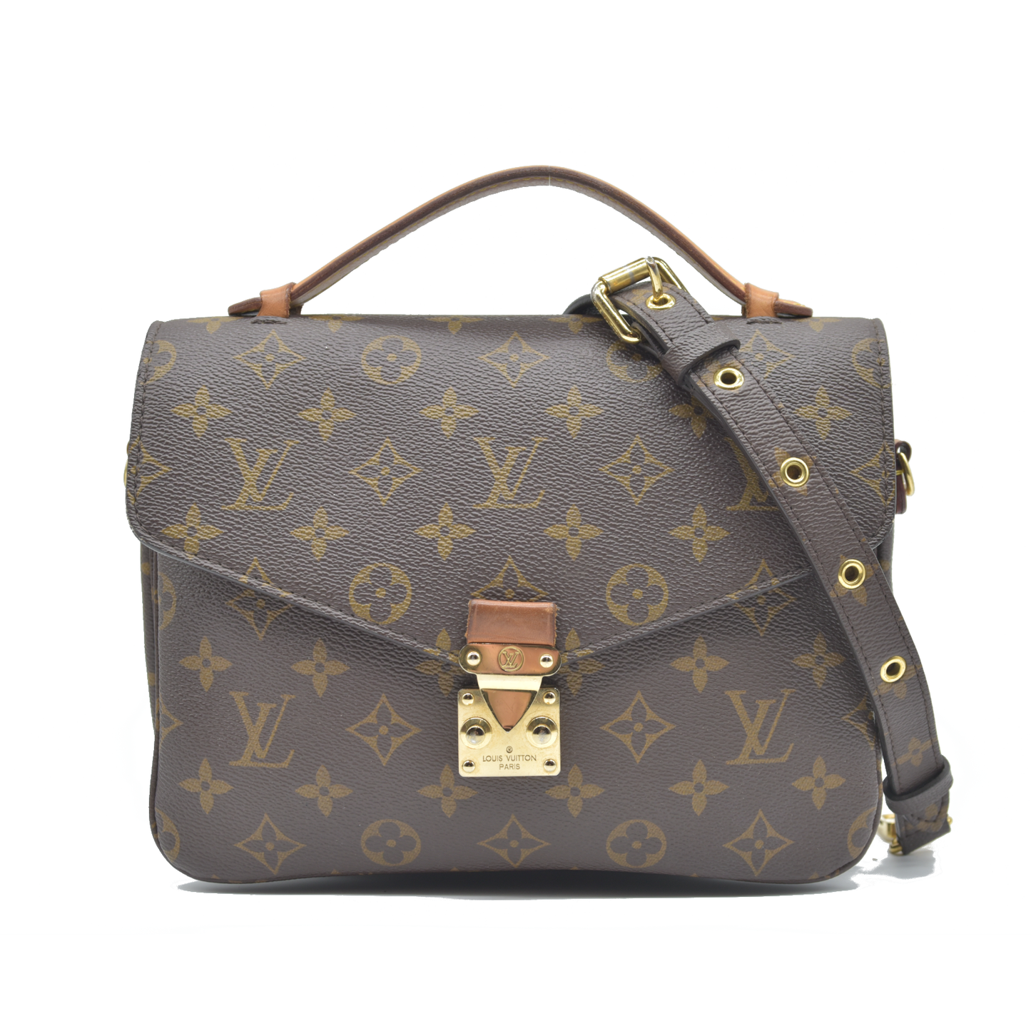 $2760 Louis Vuitton  Monogram Pochette Metis RFID