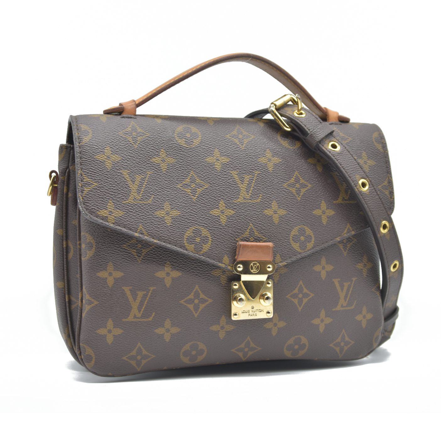$2760 Louis Vuitton  Monogram Pochette Metis RFID
