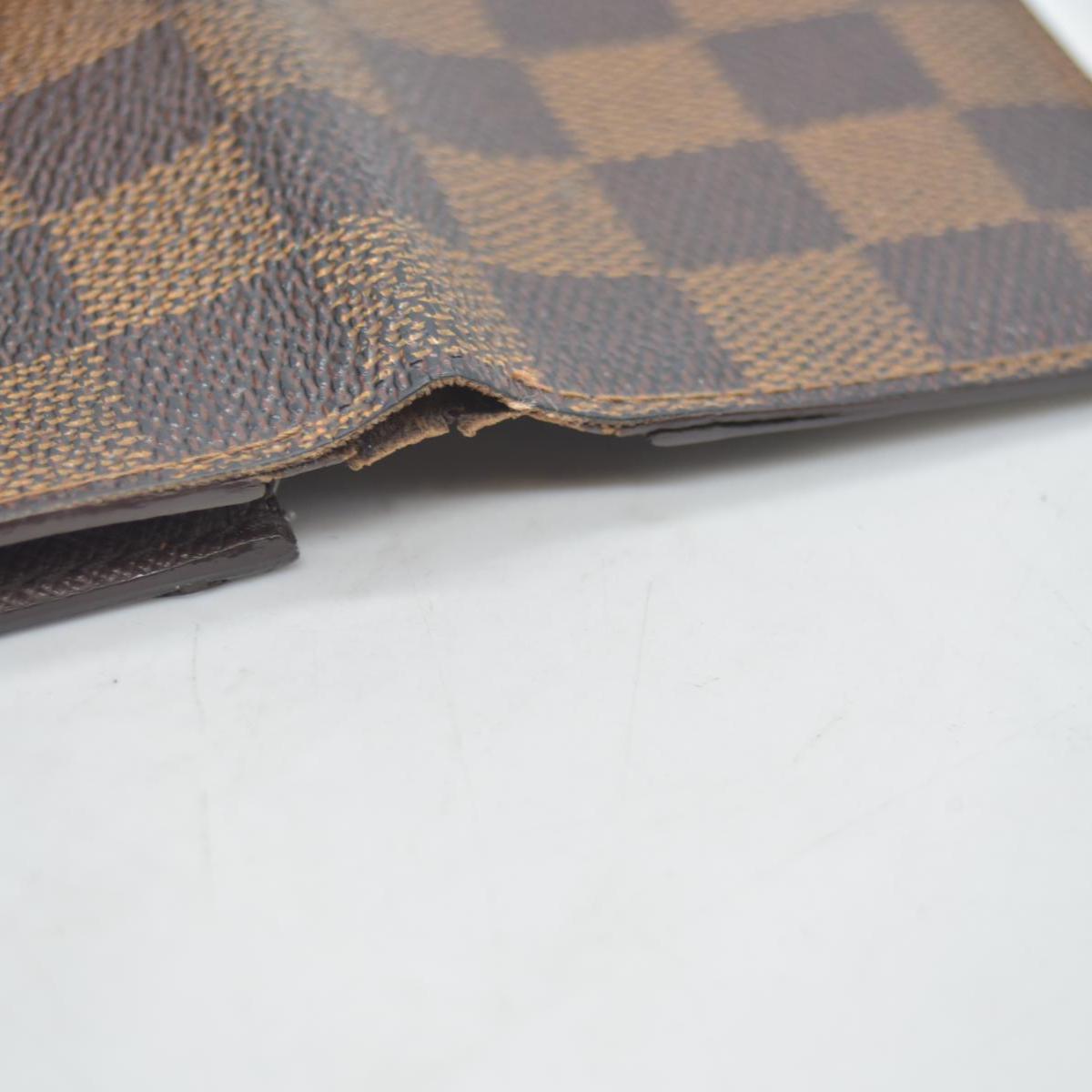 $315 LOUIS VUITTON Damier Ebene Envelope Business Card Holder CONSIGNMENT