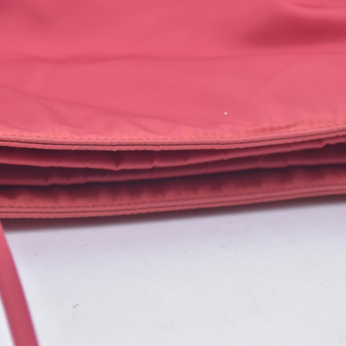 Prada  Tessuto Nylon Shoulder Bag Pink CONSIGNMENT