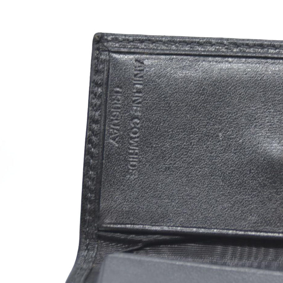 Auction $400 Yves Saint Laurent YSL Logo Leather 6 Ring Key Case Black