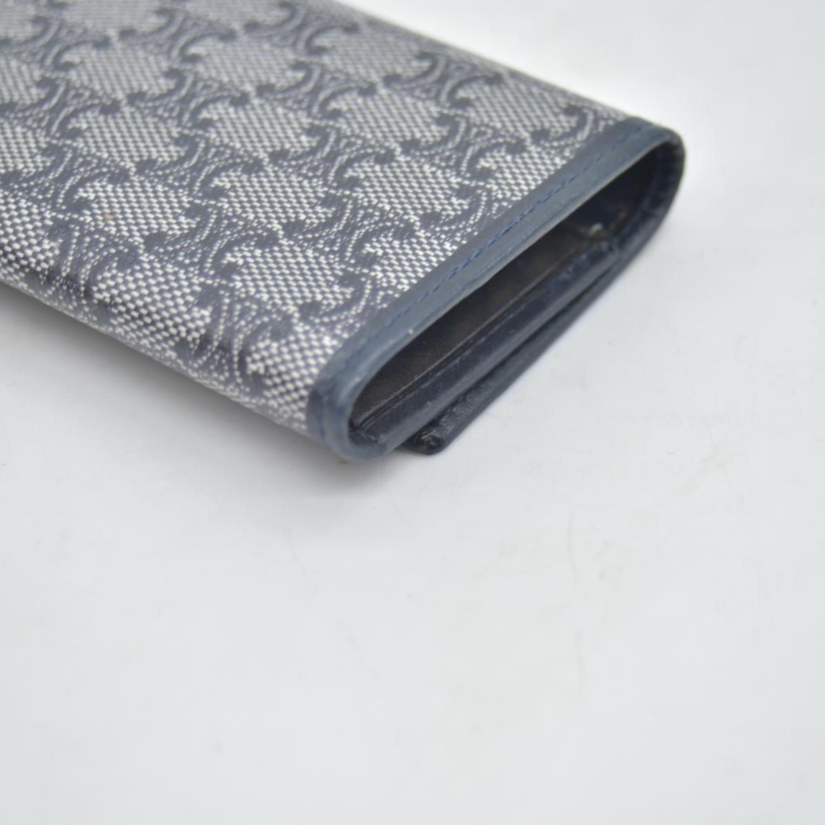 $590 CELINE Monogram Denim Wallet CONSIGNMENT