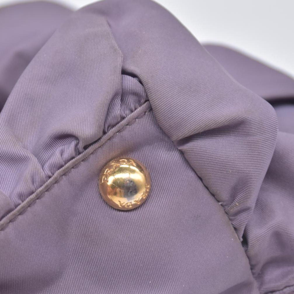 Prada  Tessuto Nylon Origami Purple CONSIGNMENT