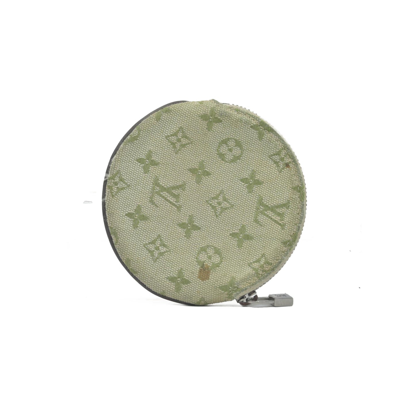 $390 2002 Louis Vuitton  LV Monogram Round Coin Purse CONSIGNMENT