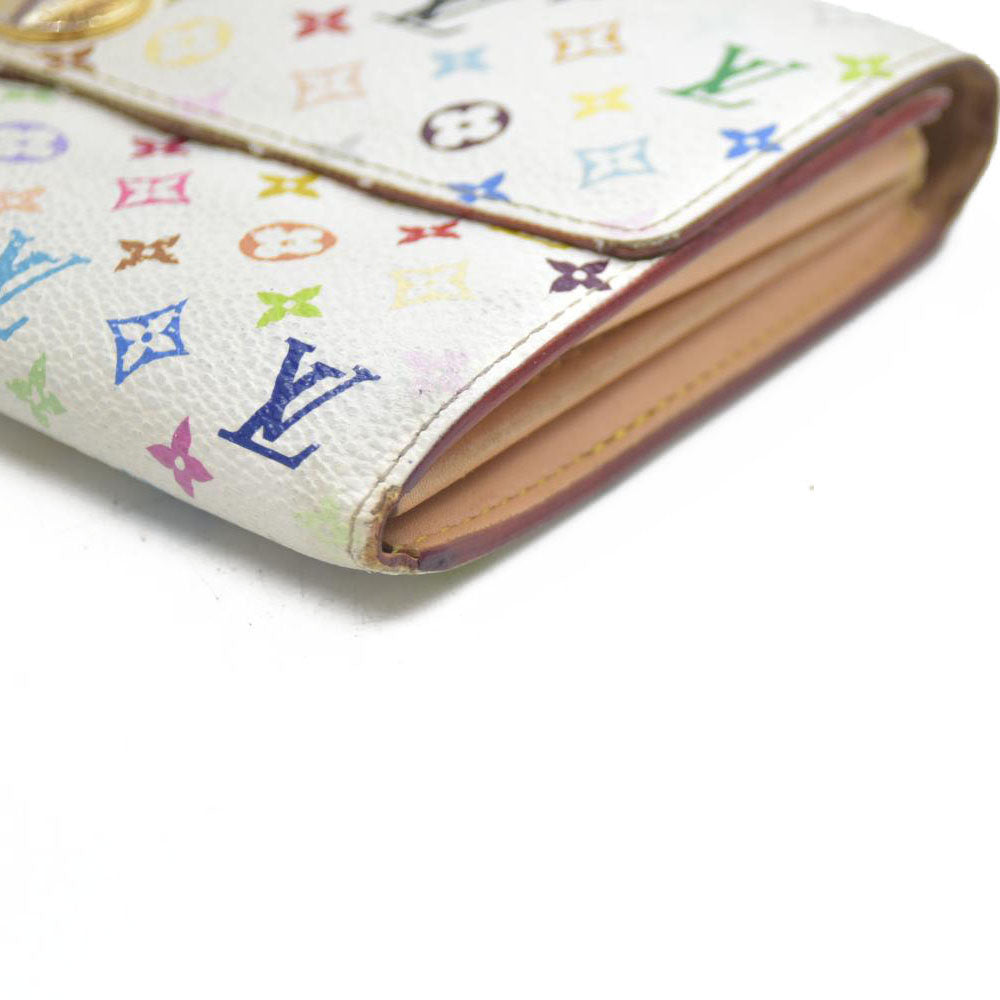 Louis Vuitton Monogram Multicolor Portefeiulle Sarah Long Bifold Wallet  TH0028