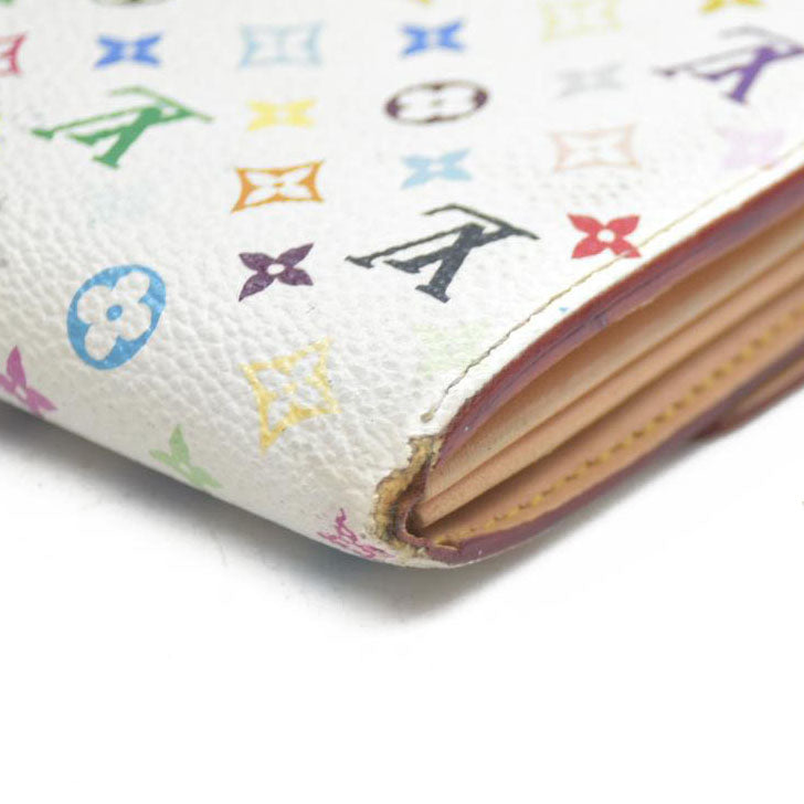 Louis Vuitton Monogram Multicolor Portefeiulle Sarah Long Bifold Wallet  TH0028