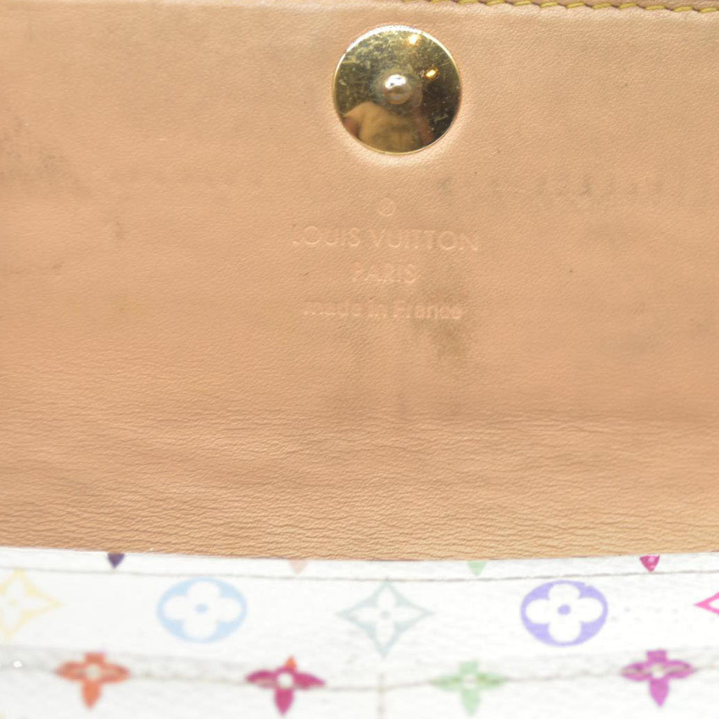 Louis Vuitton Monogram Multicolor Portefeiulle Sarah Long Bifold Wallet  TH0028