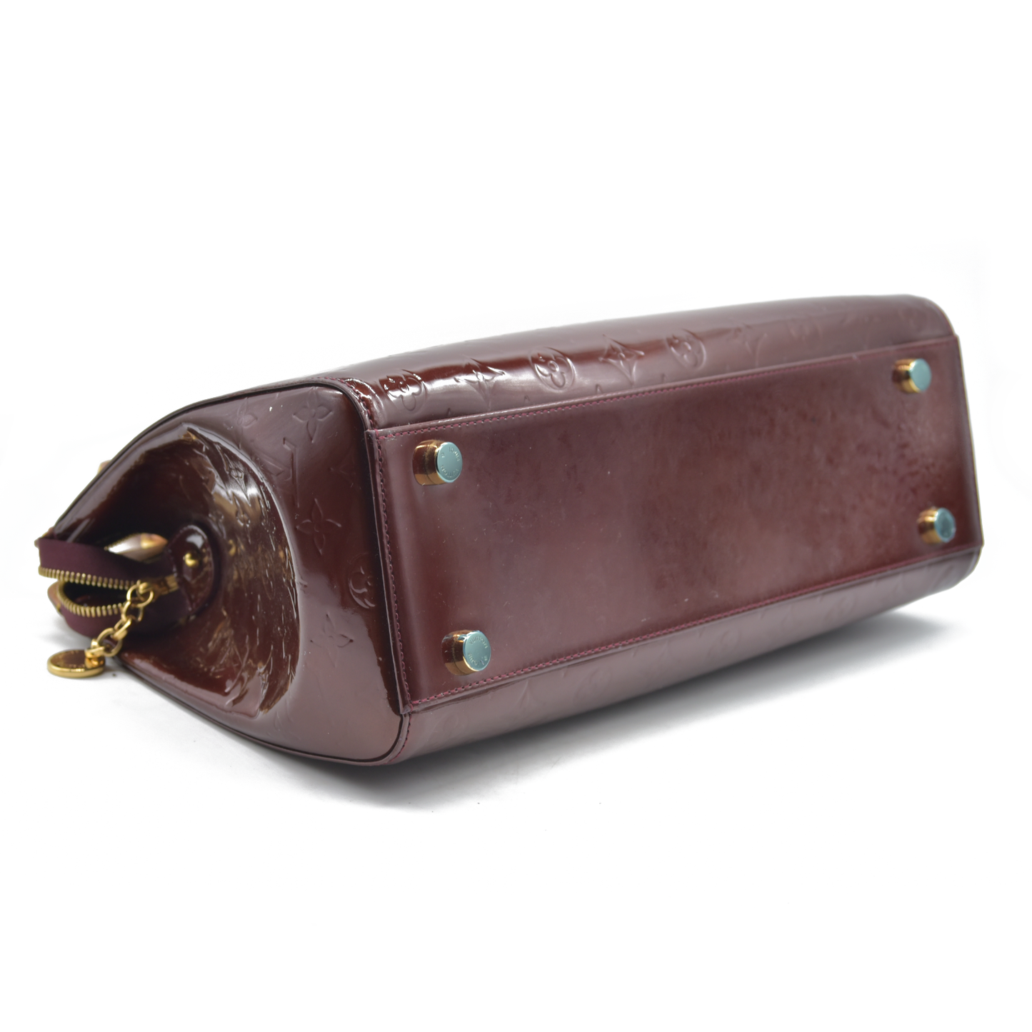 $2730 LOUIS VUITTON Vernis Brea GM Rouge Fauviste SR3101 2011 CONSIGNMENT