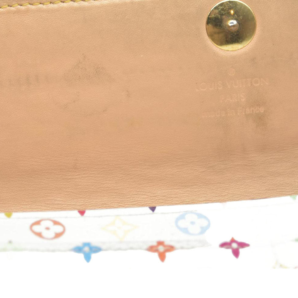 Louis Vuitton Monogram Multicolor Portefeiulle Sarah Long Bifold Wallet  TH0028