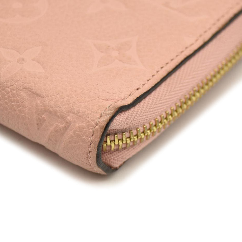LOUIS VUITTON Empreinte Zippy Wallet Rose Poudre SP0157