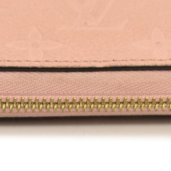 LOUIS VUITTON Empreinte Zippy Wallet Rose Poudre SP0157