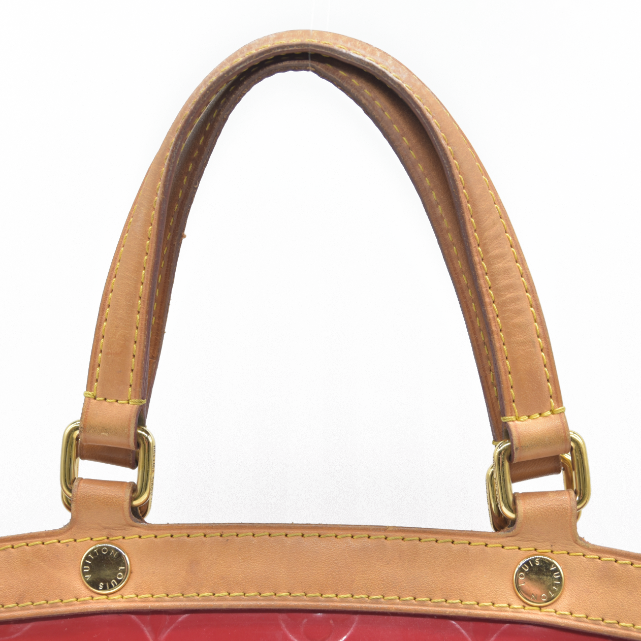 AUCTION $2730 Louis Vuitton  Vernis Brea PM Pomme D'Amour