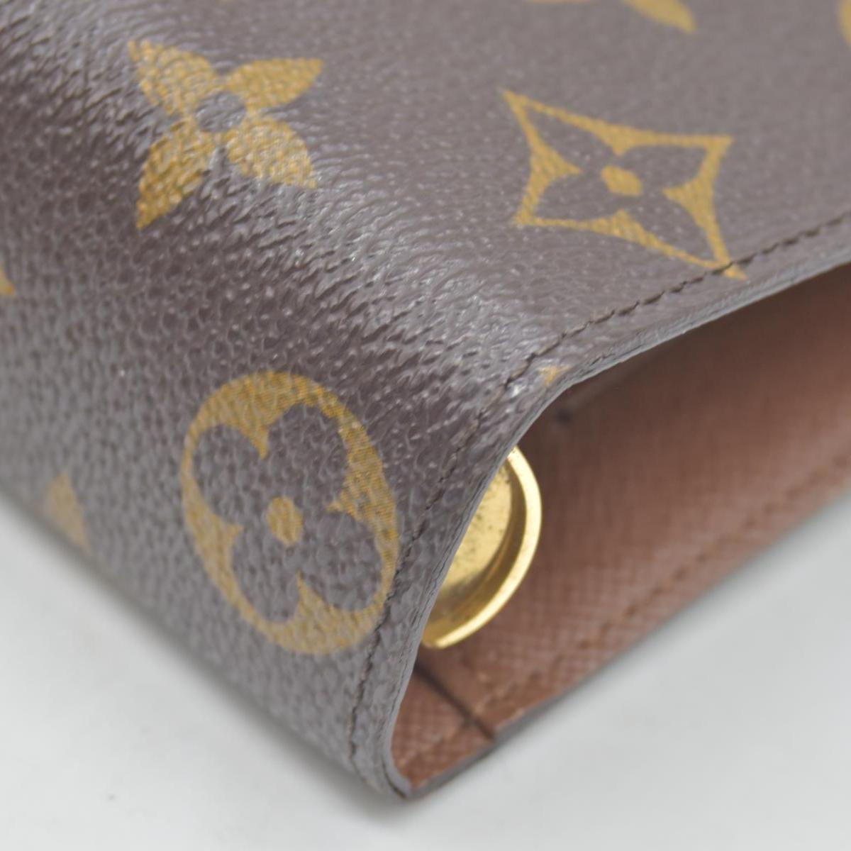 $755 LOUIS VUITTON Monogram Medium Ring Agenda Cover