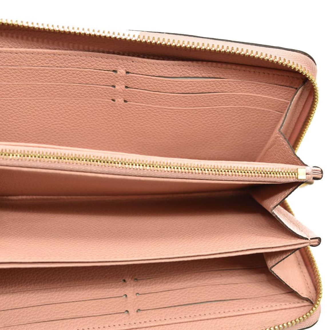 LOUIS VUITTON Empreinte Zippy Wallet Rose Poudre SP0157