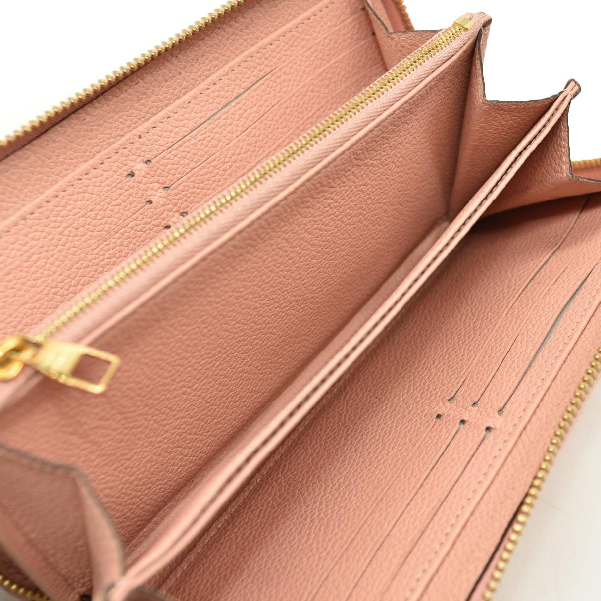 LOUIS VUITTON Empreinte Zippy Wallet Rose Poudre SP0157