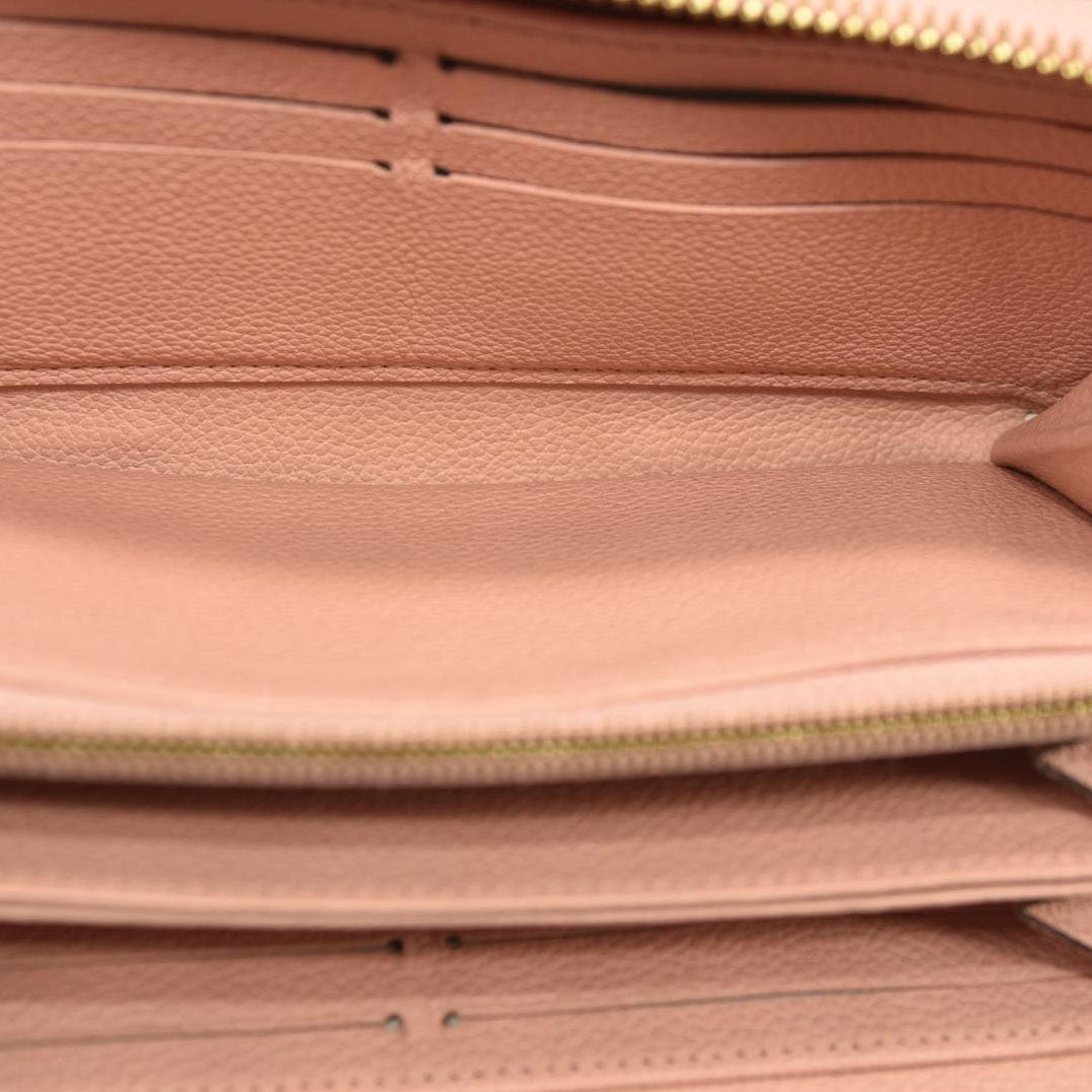 LOUIS VUITTON Empreinte Zippy Wallet Rose Poudre SP0157