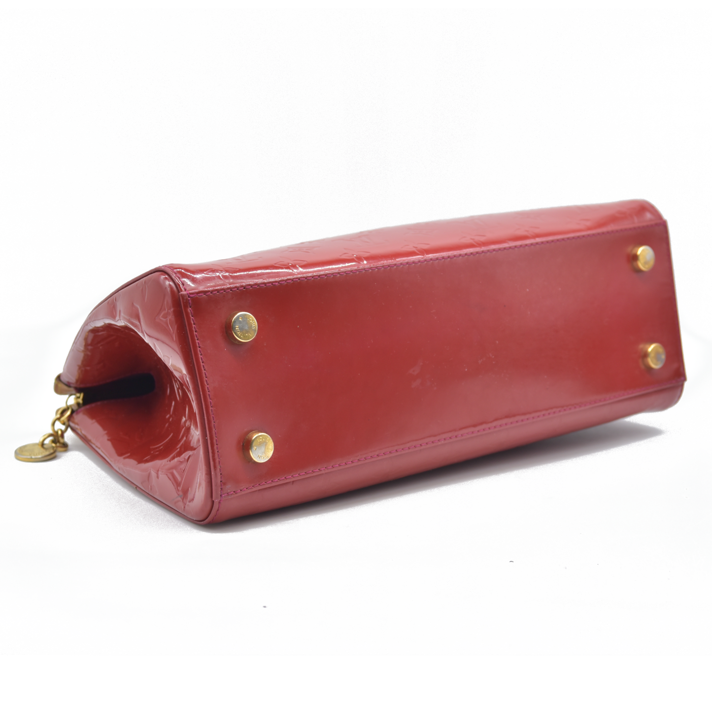 AUCTION $2730 Louis Vuitton  Vernis Brea PM Pomme D'Amour