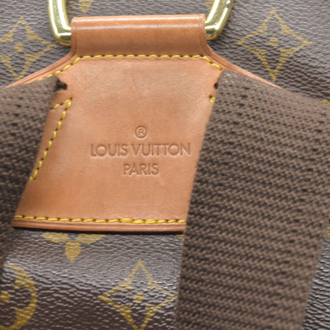 $3100 CONSIGNMENT Louis Vuitton Monogram Montsouris GM Backpack SP0959 1999