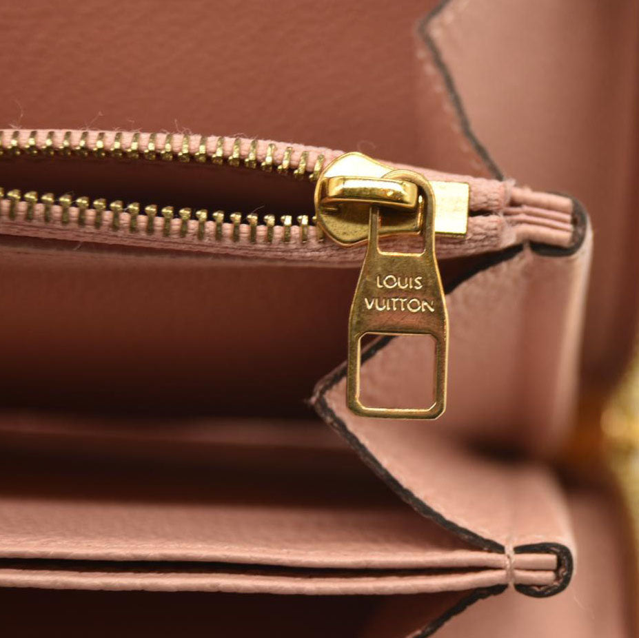 LOUIS VUITTON Empreinte Zippy Wallet Rose Poudre SP0157