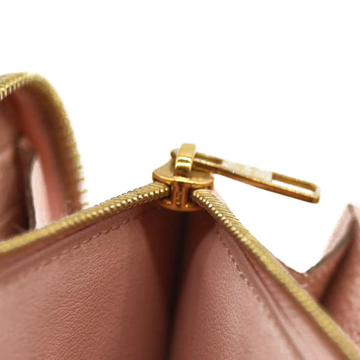 LOUIS VUITTON Empreinte Zippy Wallet Rose Poudre SP0157