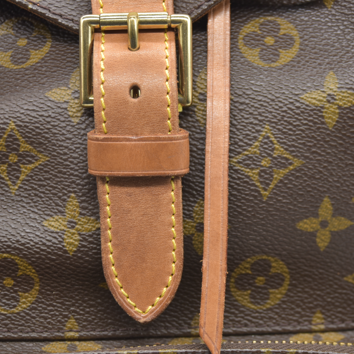 $3100 CONSIGNMENT Louis Vuitton Monogram Montsouris GM Backpack SP0959 1999