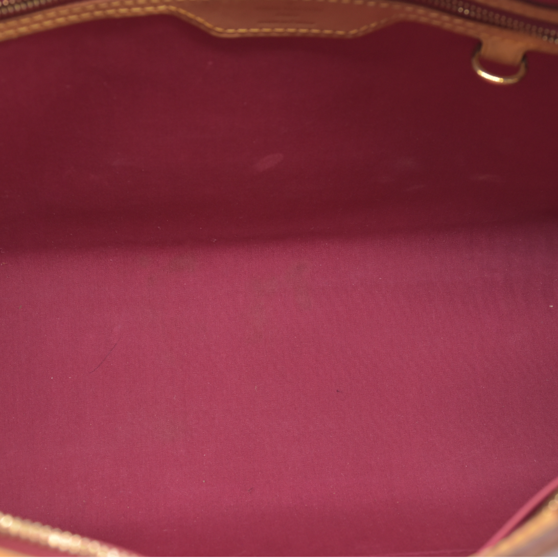 AUCTION $2730 Louis Vuitton  Vernis Brea PM Pomme D'Amour