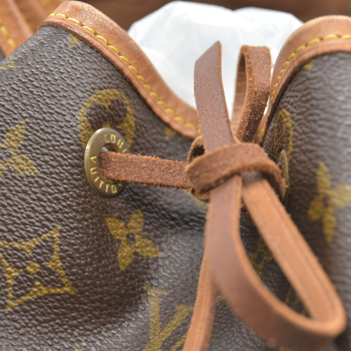 $3100 CONSIGNMENT Louis Vuitton Monogram Montsouris GM Backpack SP0959 1999