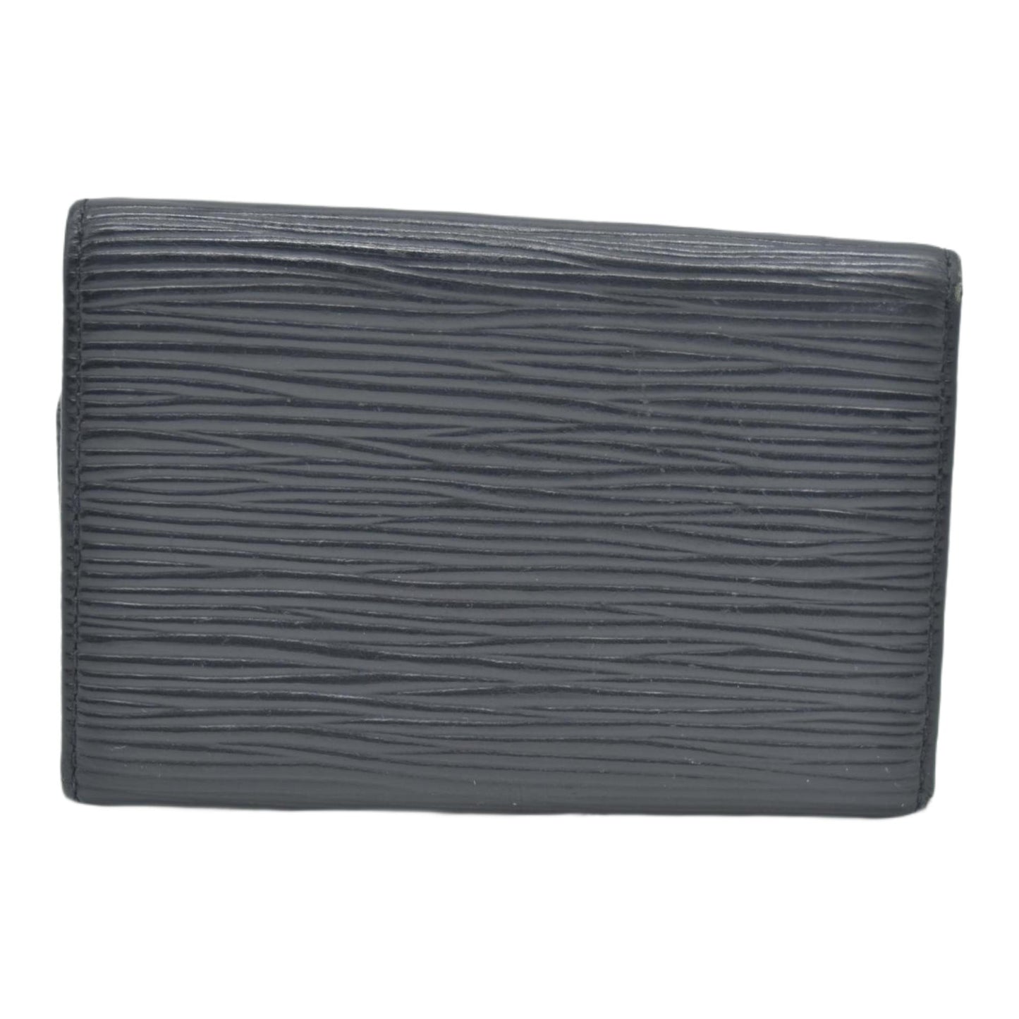 $445 Louis Vuitton Epi 6 Key Multicles Key Holder Black CA0043