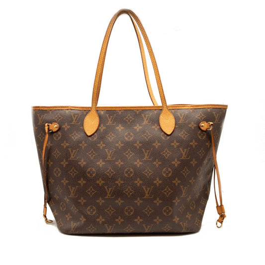 LOUIS VUITTON Monogram Neverfull MM Cherry Cerise