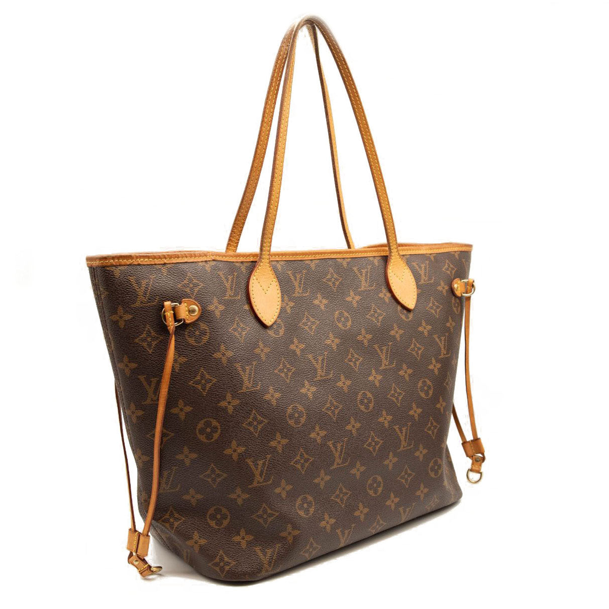 LOUIS VUITTON Monogram Neverfull MM Cherry Cerise