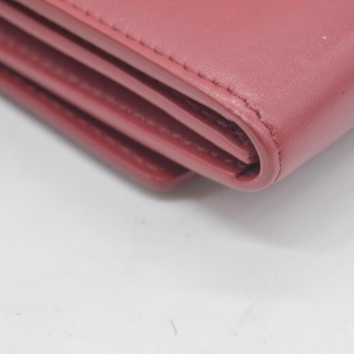 $1150 Burberry TB Logo Motif Wallet on Strap Pink