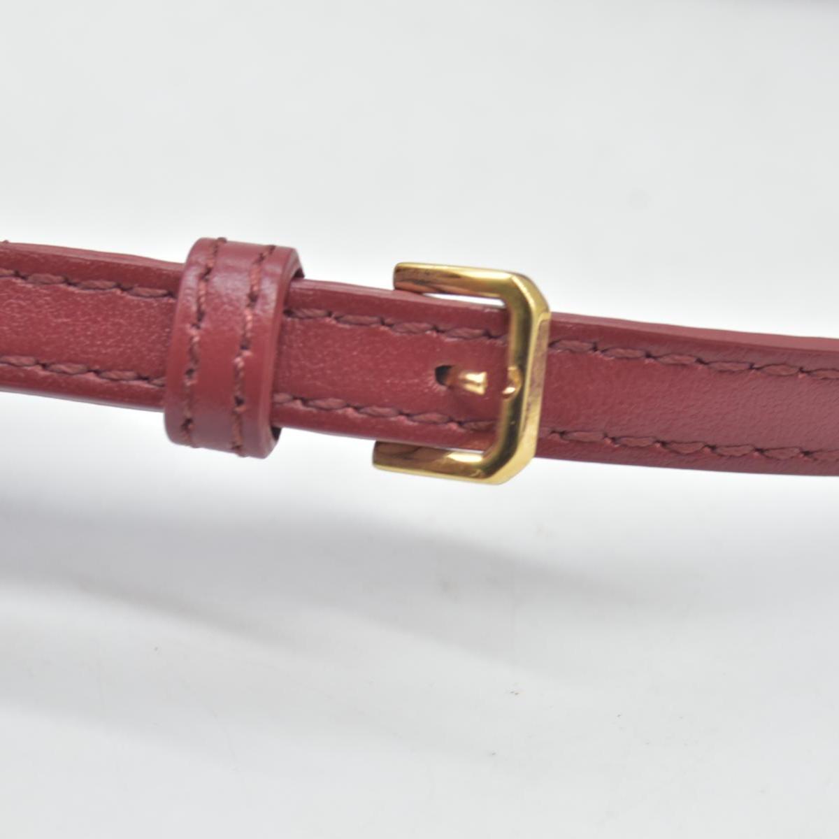 $1150 Burberry TB Logo Motif Wallet on Strap Pink