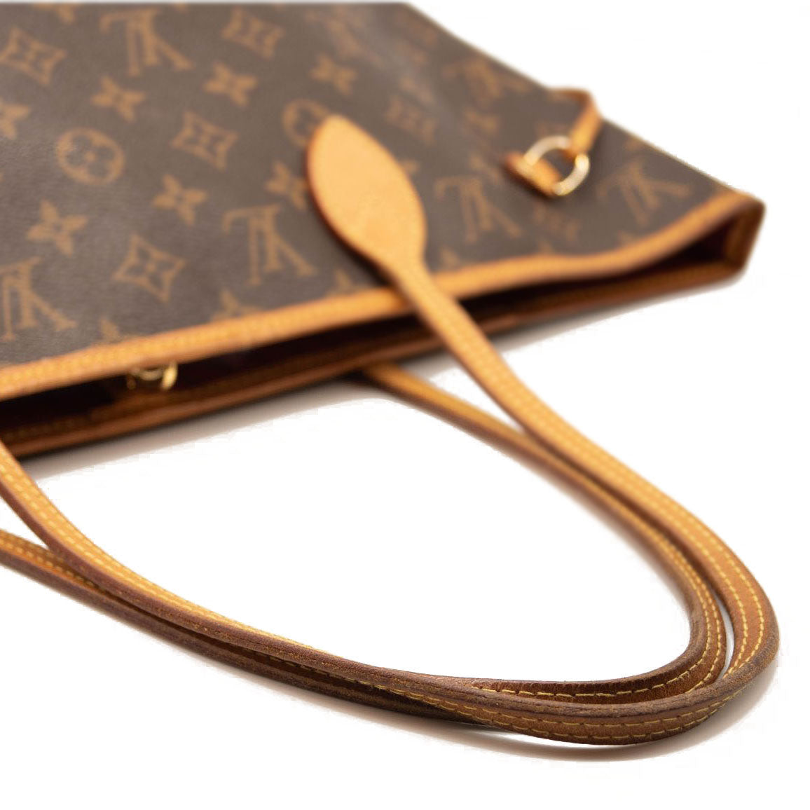 LOUIS VUITTON Monogram Neverfull MM Cherry Cerise