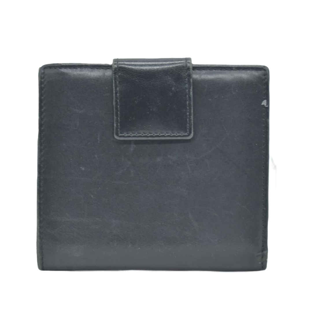 $490 GUCCI Black Leather Bi-fold Wallet CONSIGNMENT