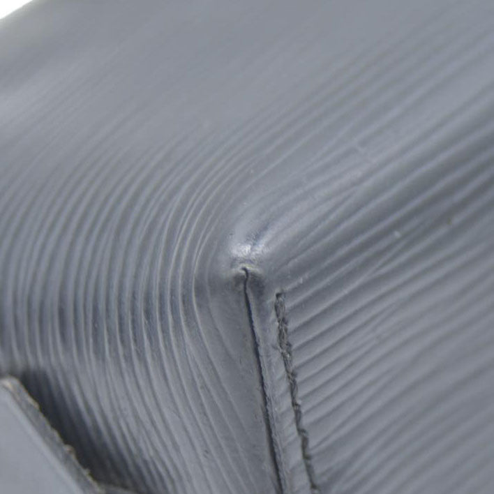 AUCTION $600 Louis Vuitton Epi Pochette Cosmetics Leather Pouch Black