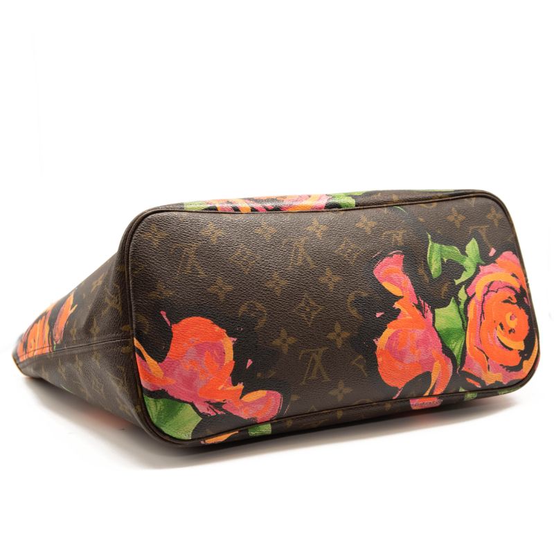 Louis Vuitton Monogram Roses Neverfull MM Tote