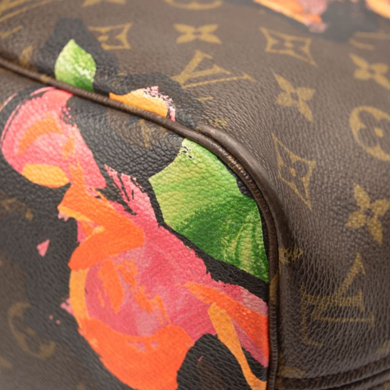 Louis Vuitton Monogram Roses Neverfull MM Tote