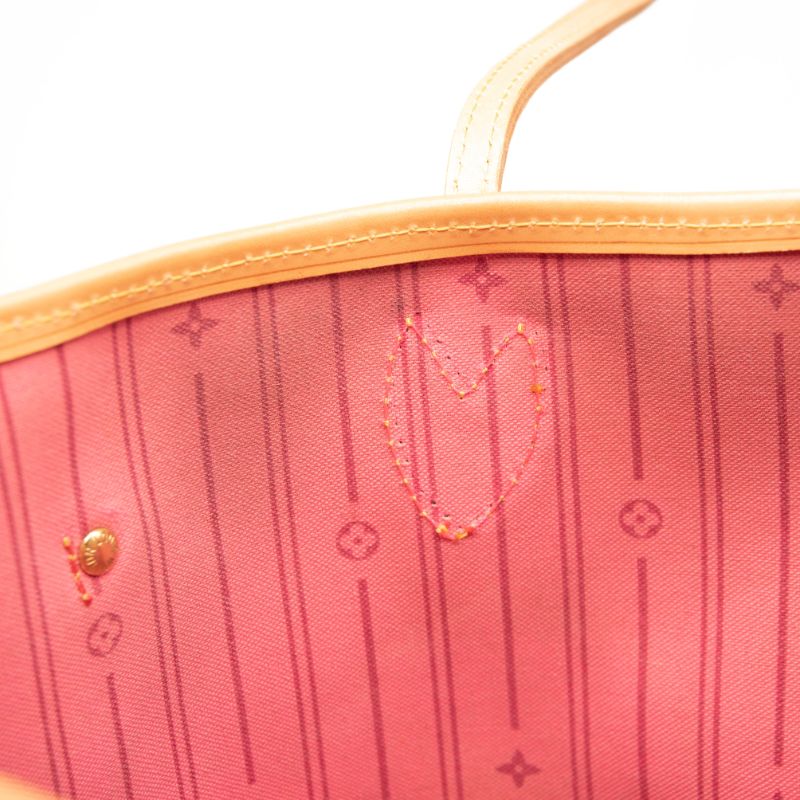 Louis Vuitton Monogram Roses Neverfull MM Tote