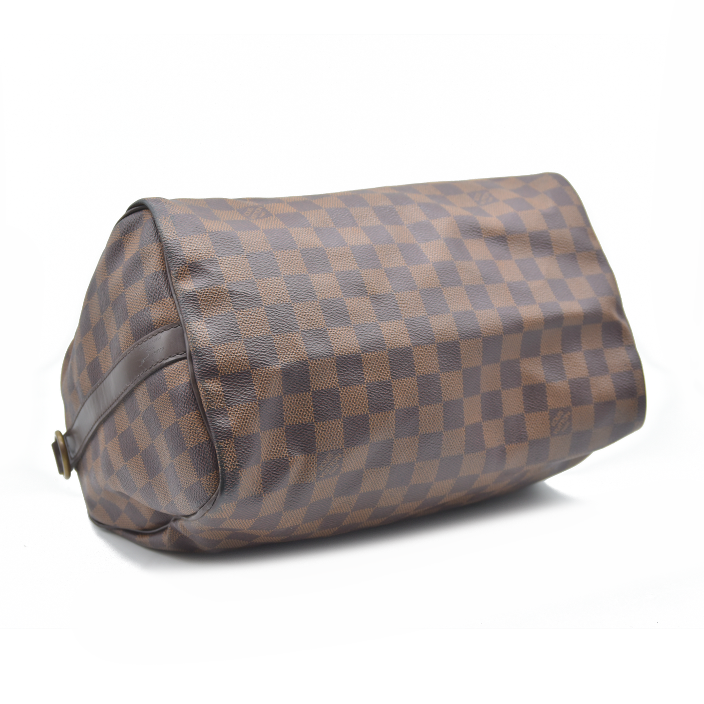 AUCTION $1980 Louis Vuitton  Damier Ebene Speedy Bandouliere 30