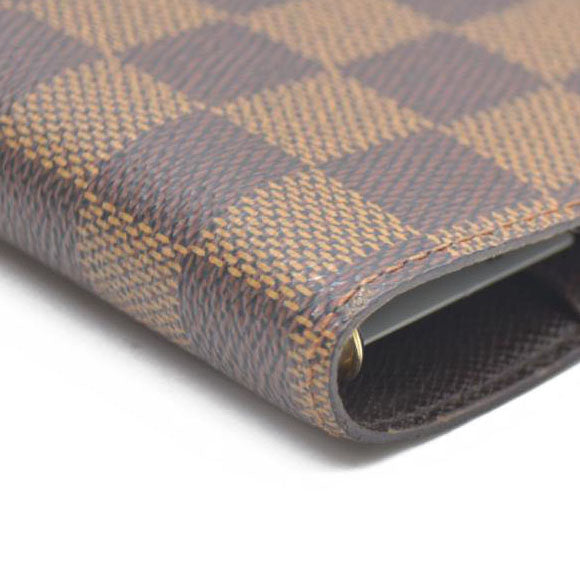 Louis Vuitton Damier Agenda PM Notebook Cover Brown CA1002