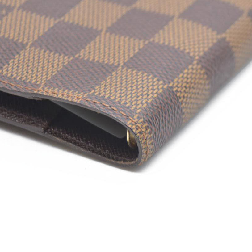 Louis Vuitton Damier Agenda PM Notebook Cover Brown CA1002