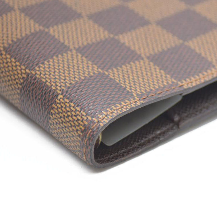 Louis Vuitton Damier Agenda PM Notebook Cover Brown CA1002