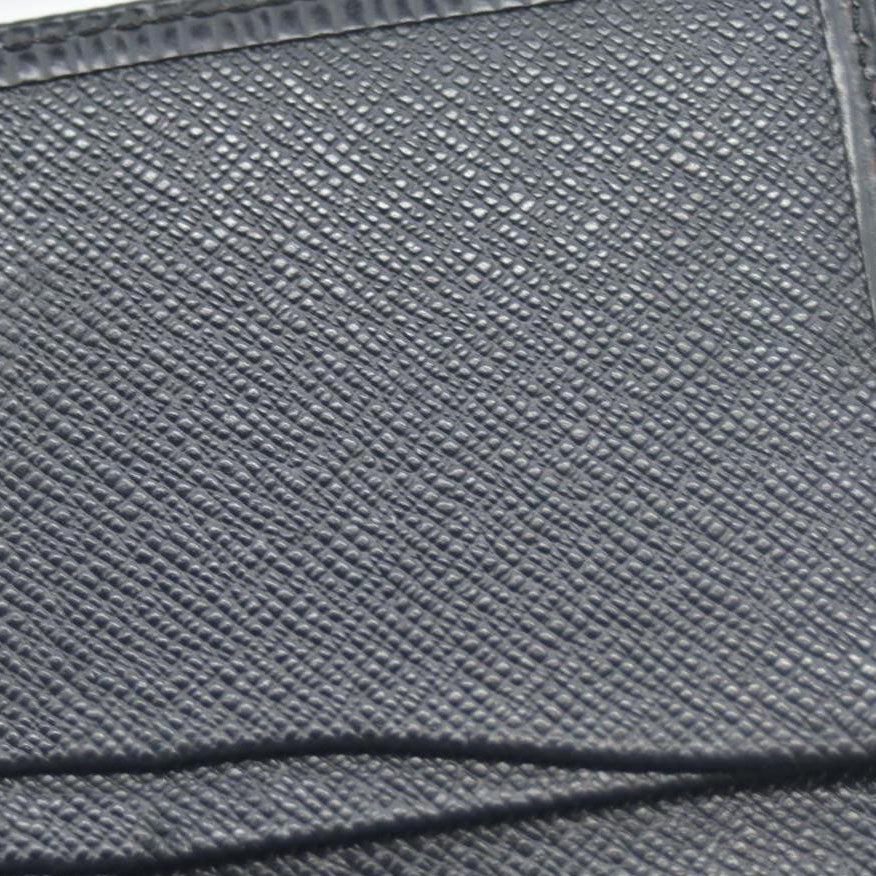 $415 LOUIS VUITTON Black Epi Leather Pocket Organizer CONSIGNMENT