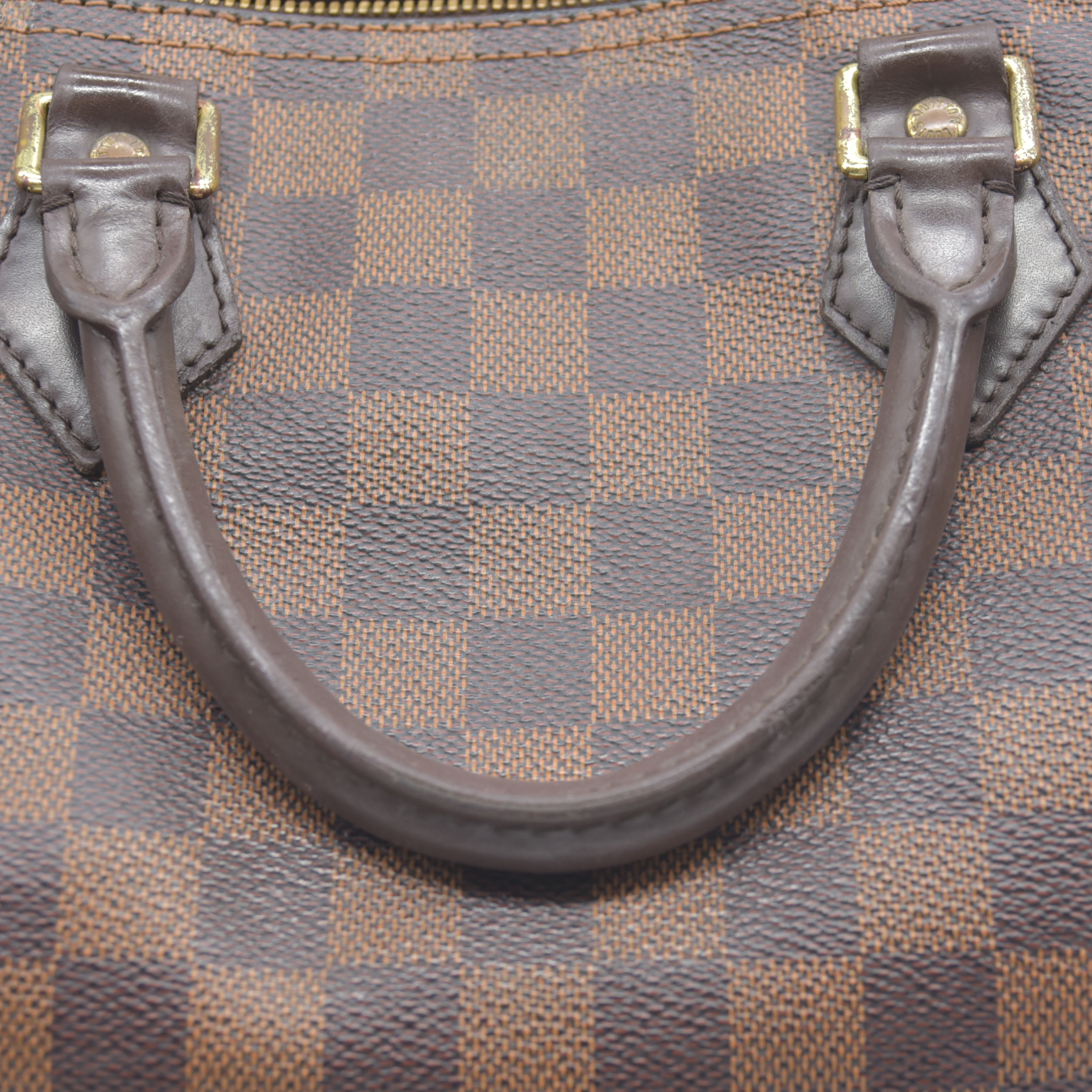 AUCTION $1980 Louis Vuitton  Damier Ebene Speedy Bandouliere 30